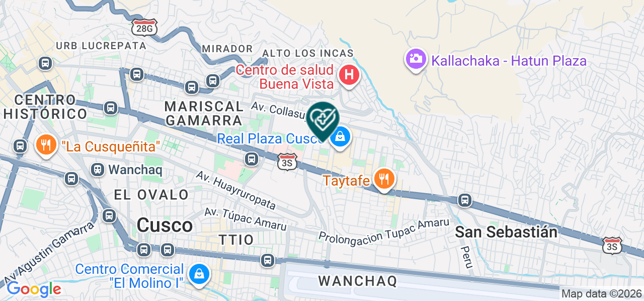 Mapa de Medicos Especialistas