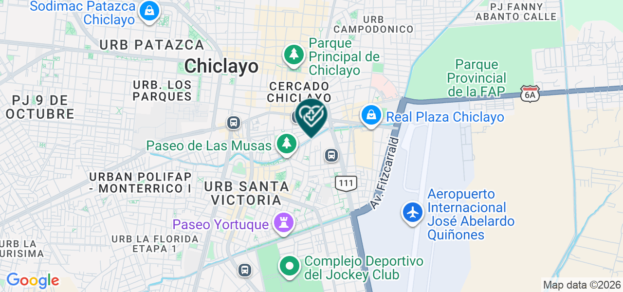 Mapa de Clinica Odontologica Sonrie