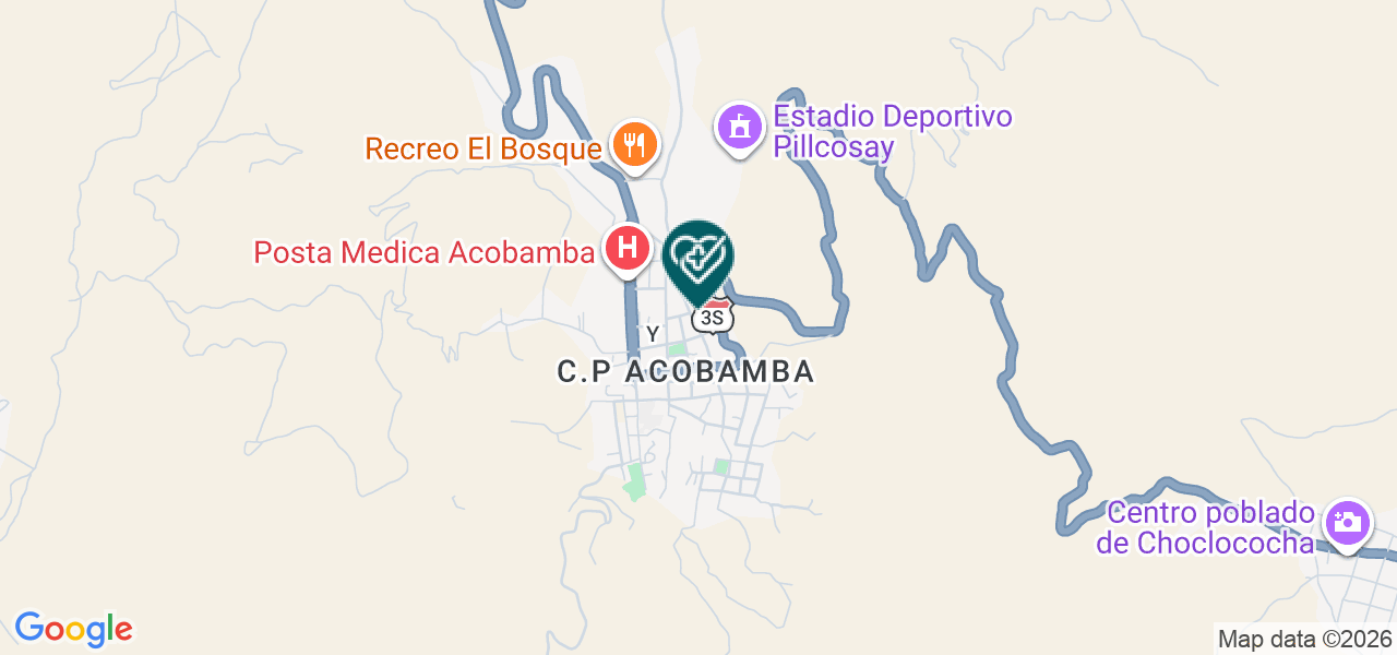 Mapa de Centro Odontologico San Antonio