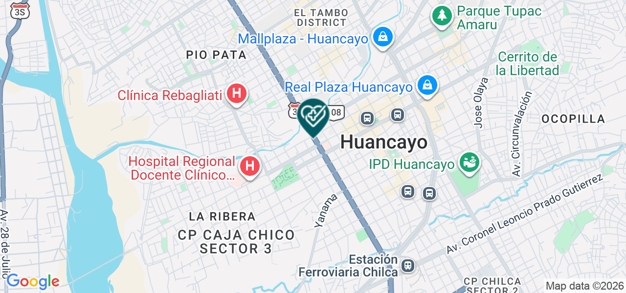 Mapa de Consultorio Medico Ginecoobstetrico "junet