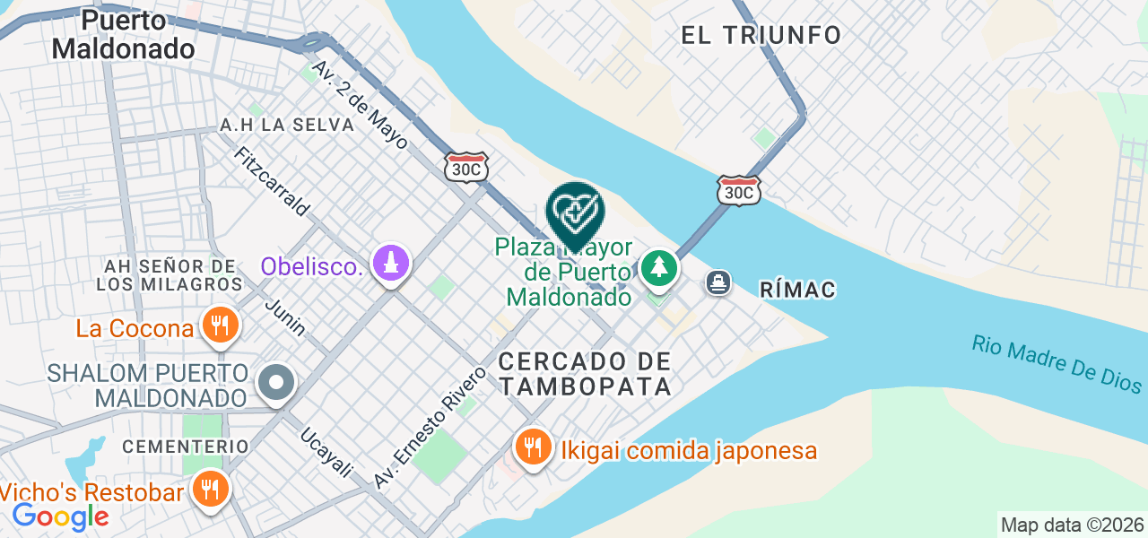 Mapa de Global Laser