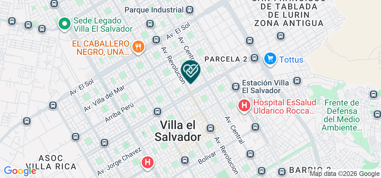 Mapa de Ciro Alberto Tejada Saenz