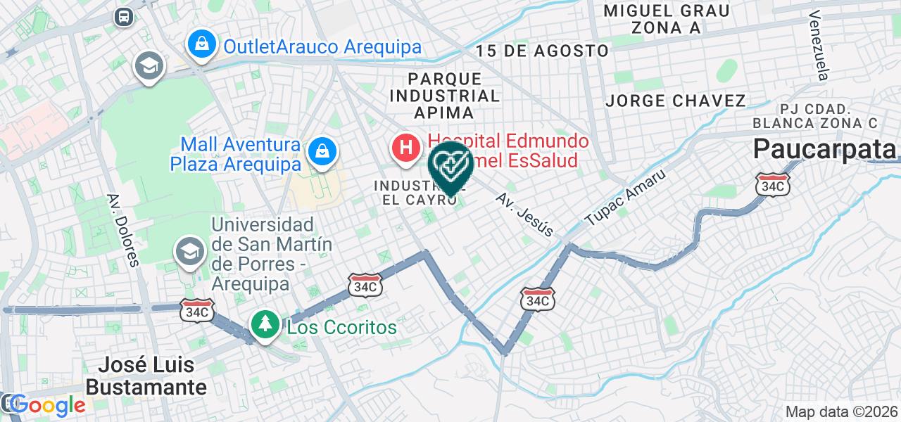 Mapa de Dents Ceramic Laboratorio Dental