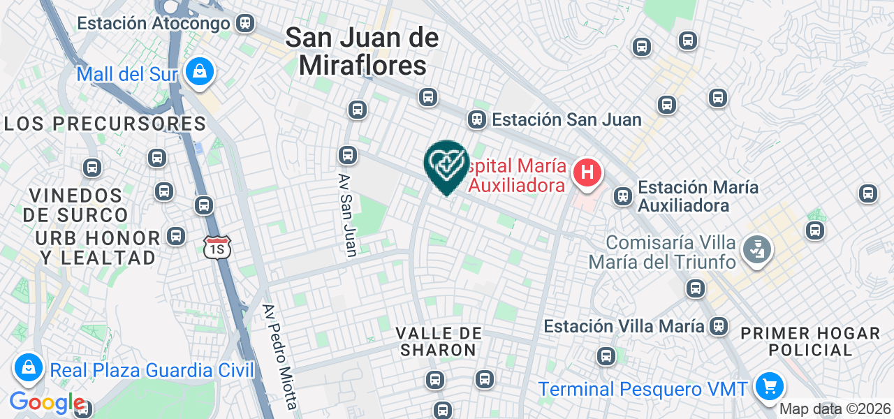 Mapa de Instituto Femenino de Fertilidad SAC
