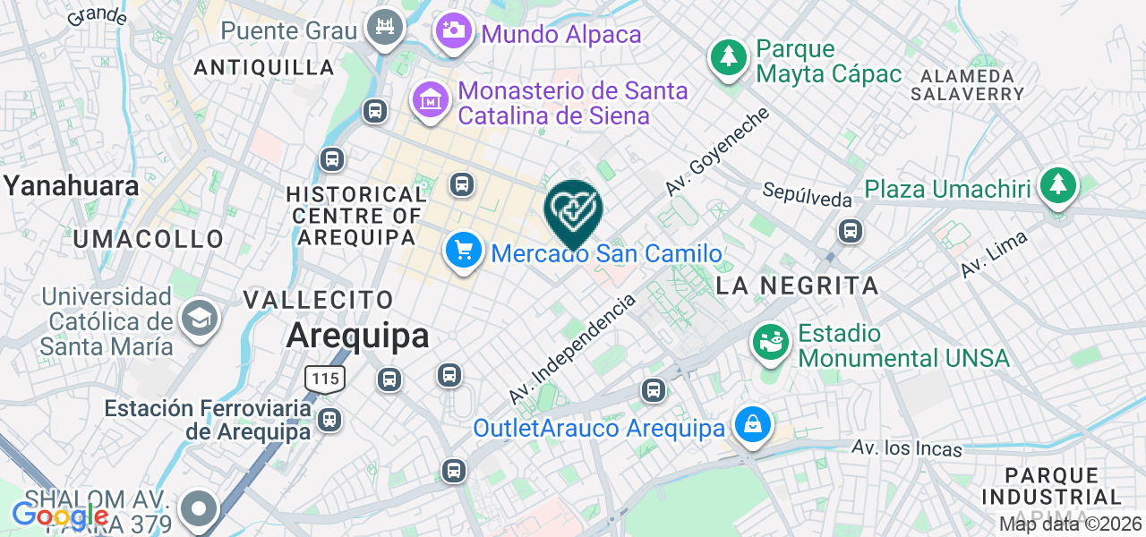 Mapa de Consultorio de Odontologia