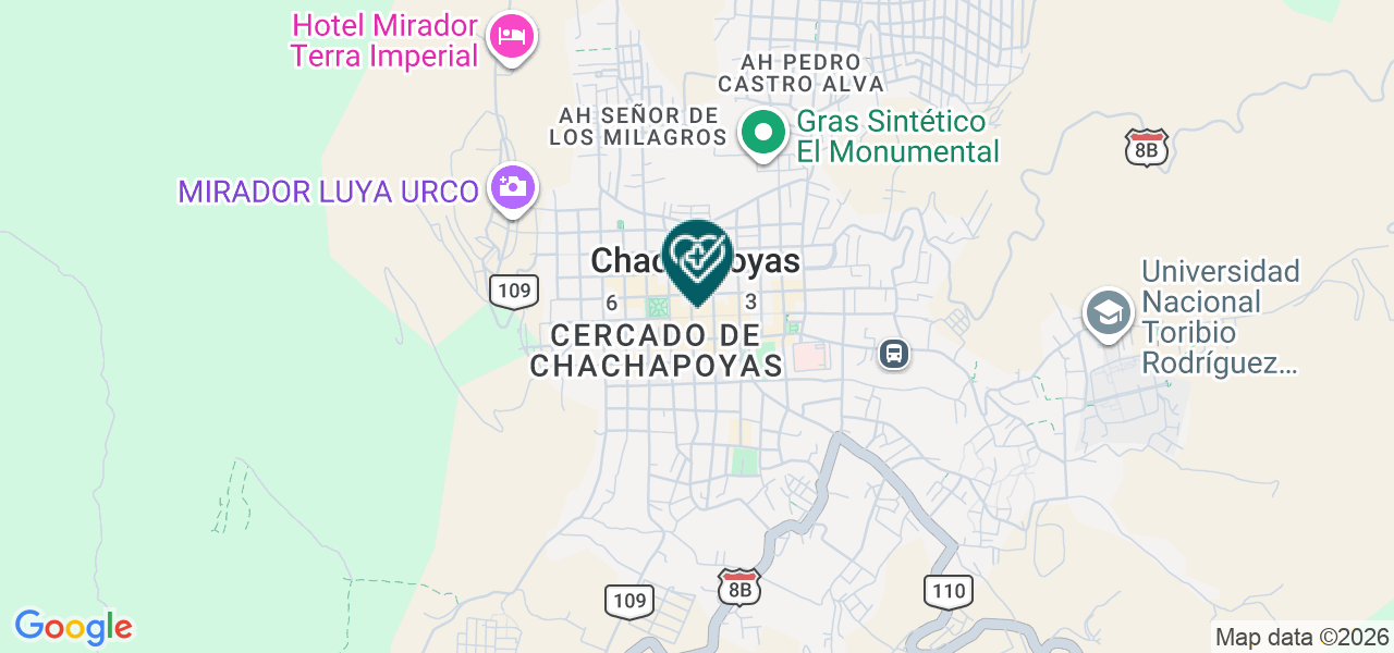 Mapa de Consultorio Odontológico Torres