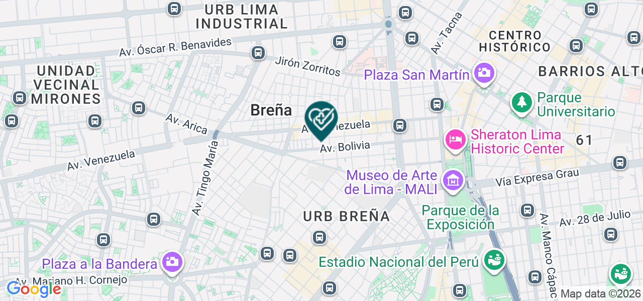 Mapa de Eloy Alfonso Valderrama Miñano