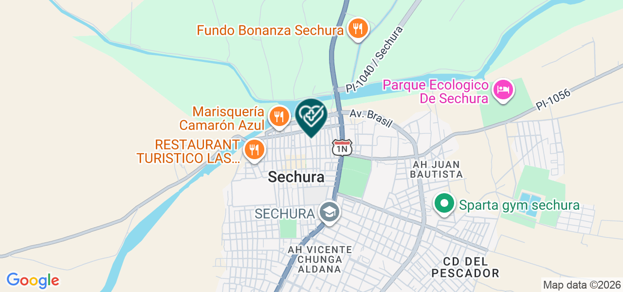 Mapa de Centro Médico Docente Señor Cautivo