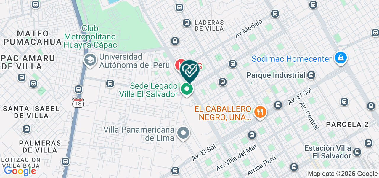 Mapa de Odam Dental Studio