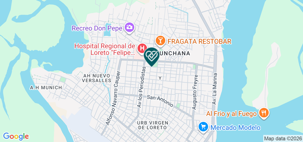 Mapa de Amazon Pediatricis Center