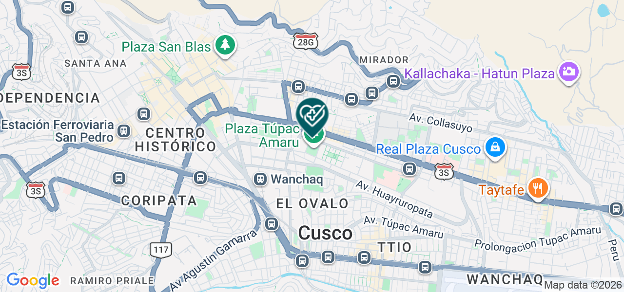 Mapa de Podo Center
