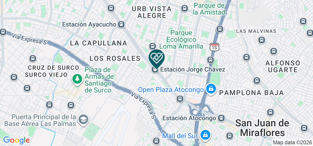 Mapa de Centro Odontológico Gozzing