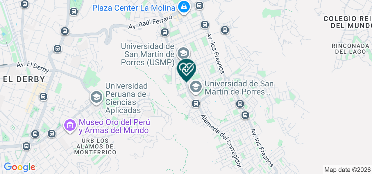 Mapa de Alameda, Salud y Estetica Dental