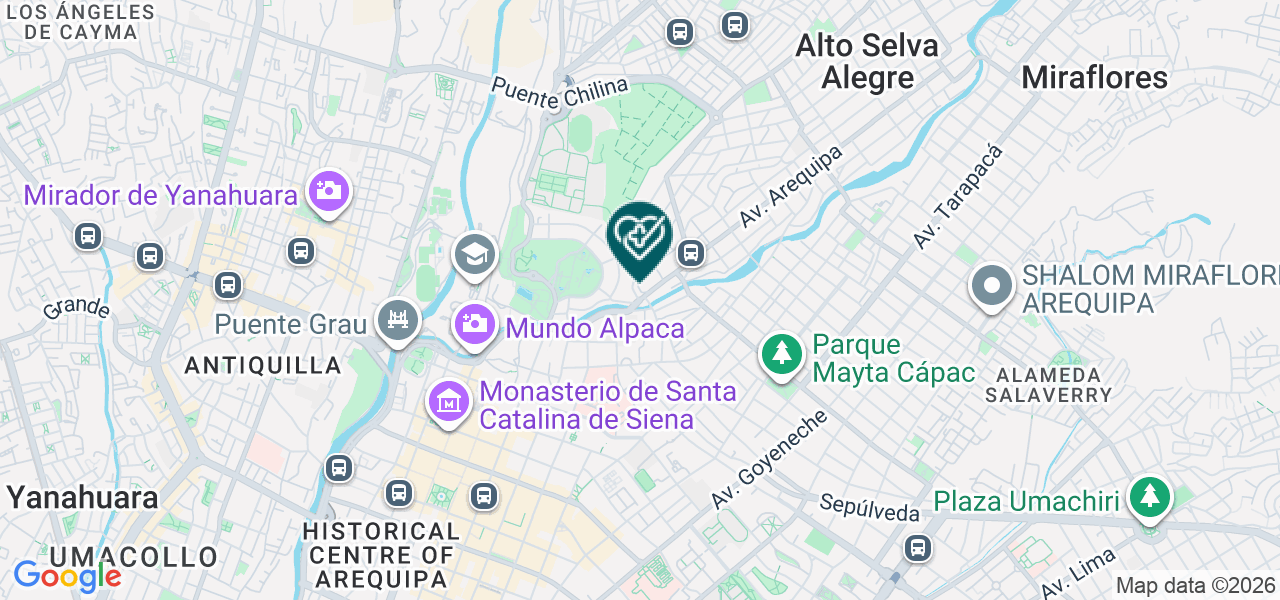 Mapa de Minera Bateas S.A.C.