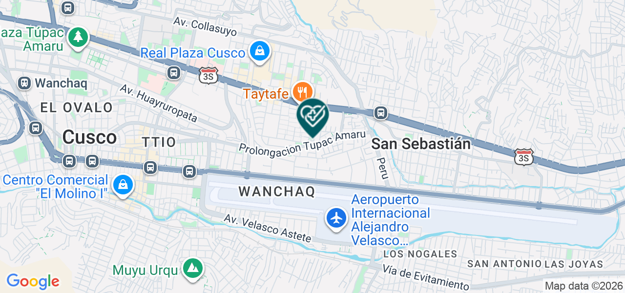 Mapa de Vanessa Villafuerte