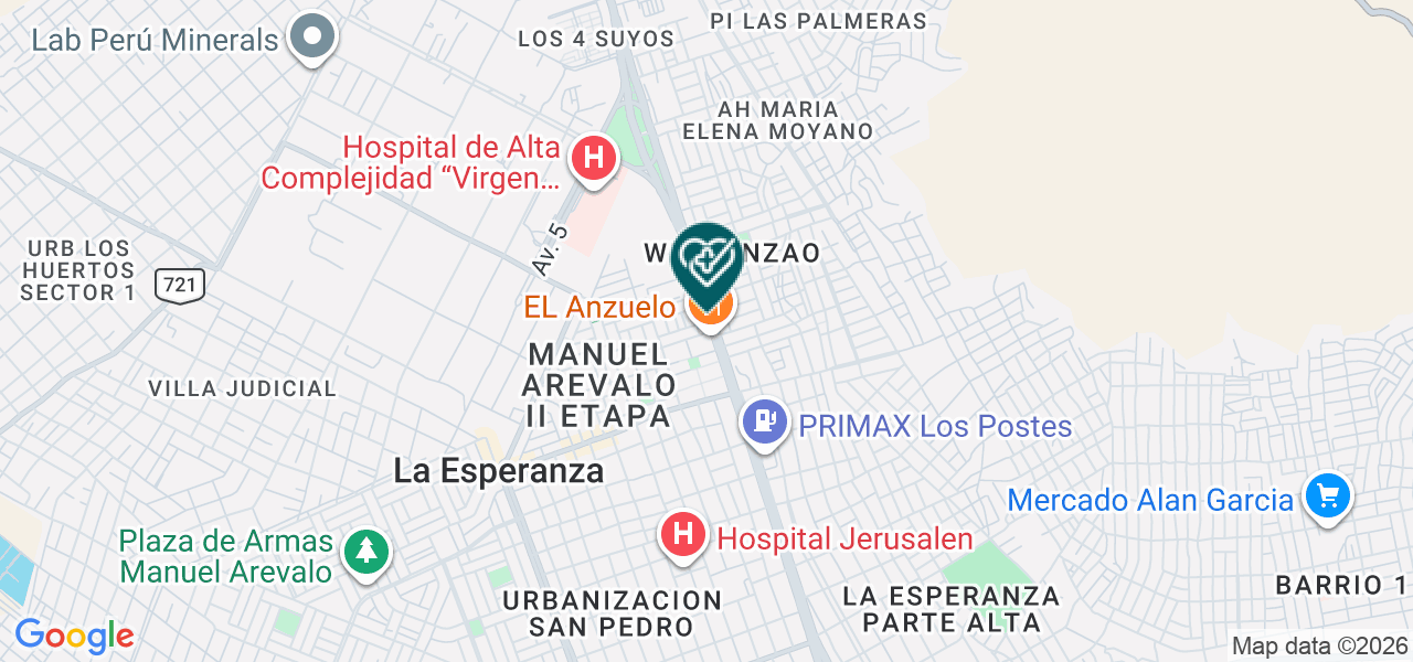 Mapa de Medsalud