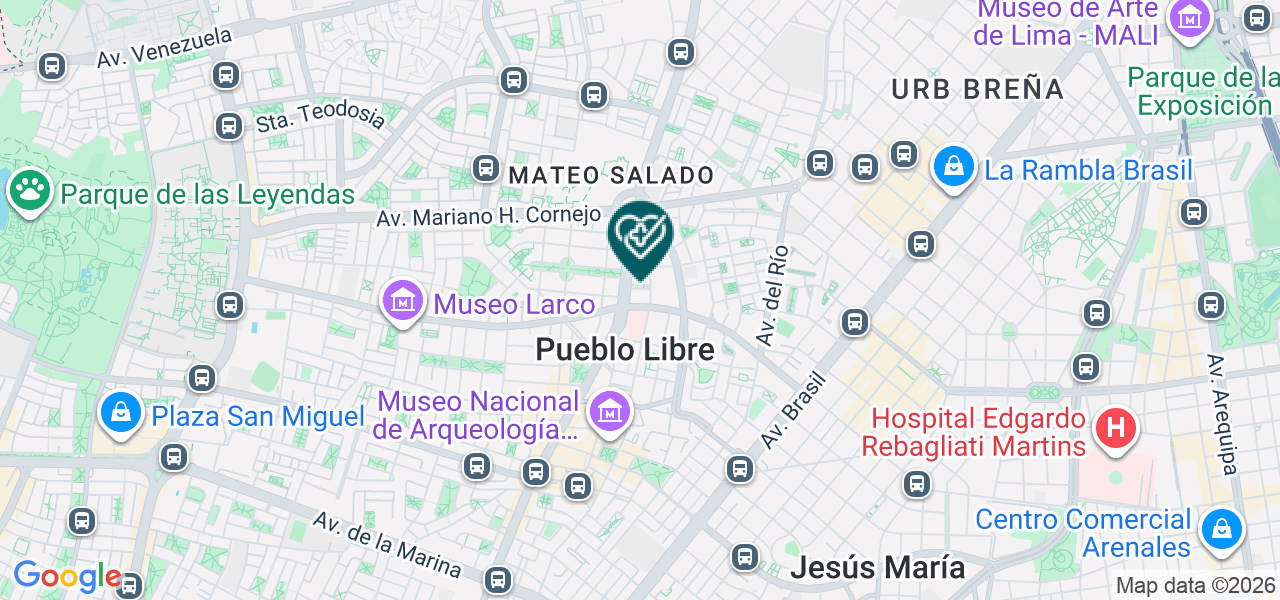Mapa de Ecografias Bolivar
