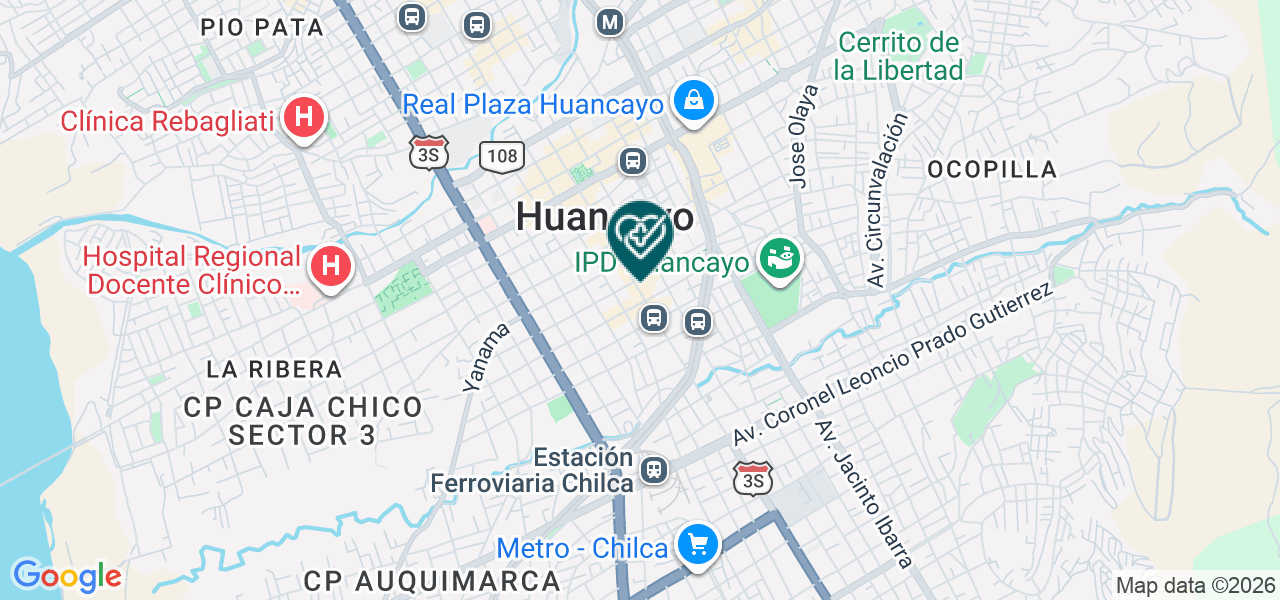 Mapa de Consultorio Odontologico Familiar