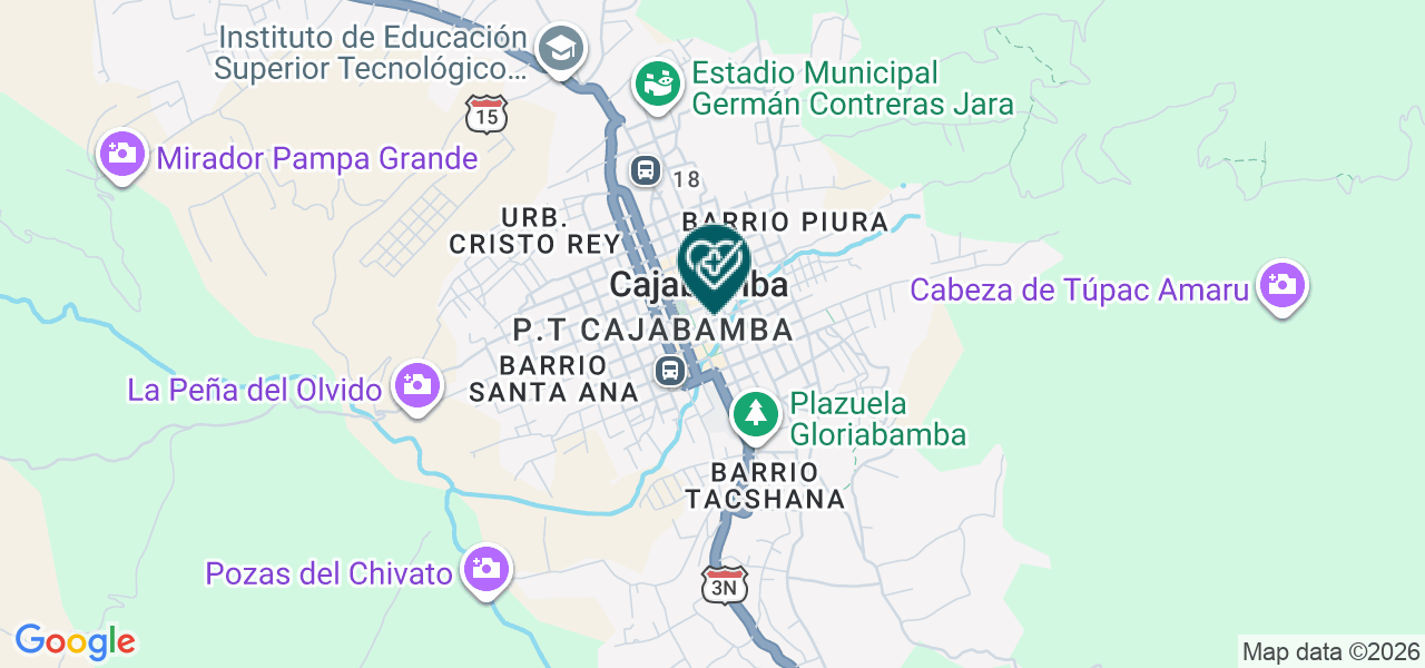 Mapa de Centro Odontologico Eslava