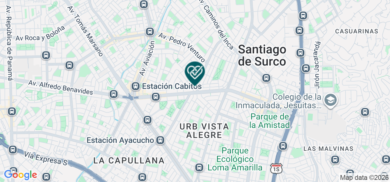 Mapa de Odam Odontologia