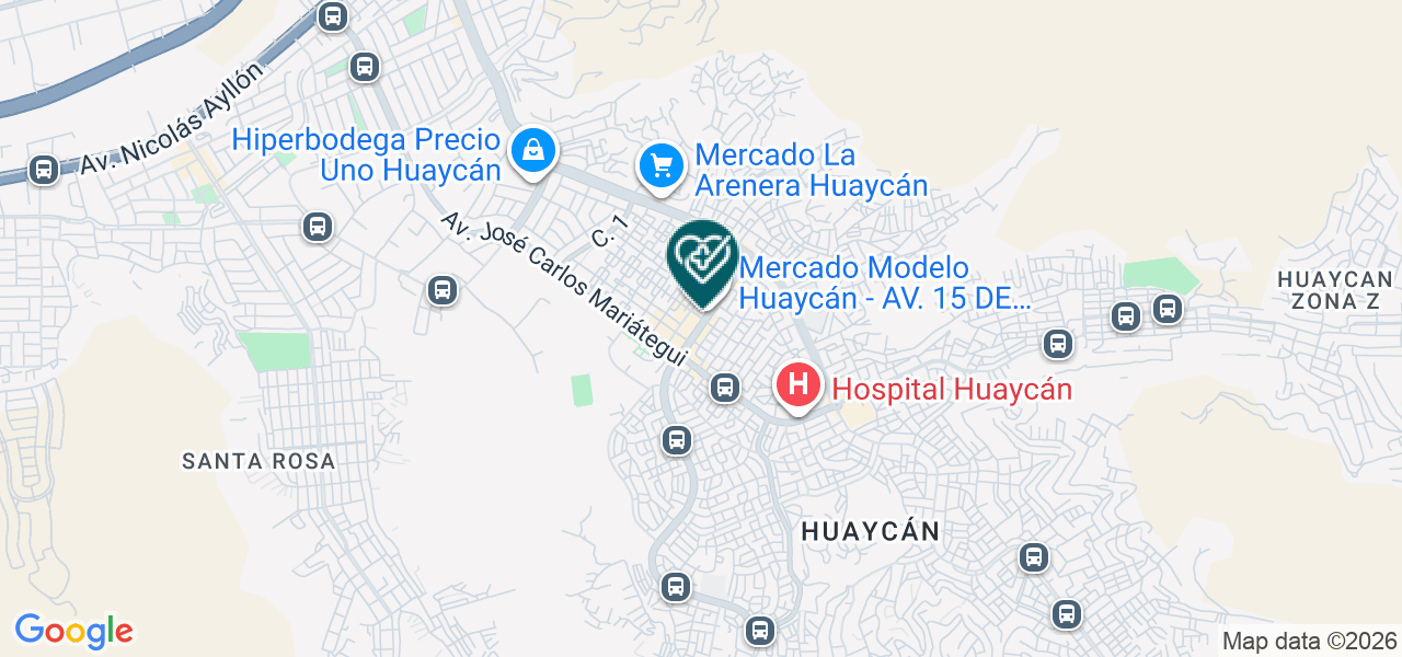 Mapa de Consultorio Medico Gonzales