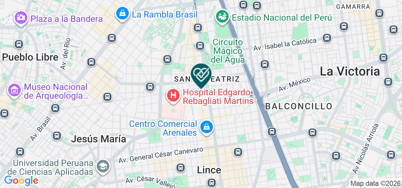 Mapa de Oculaser