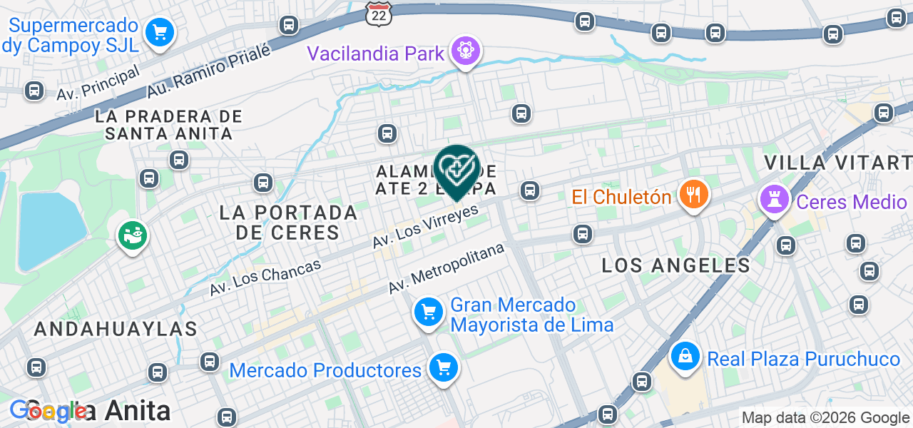 Mapa de Laser Dent Kids