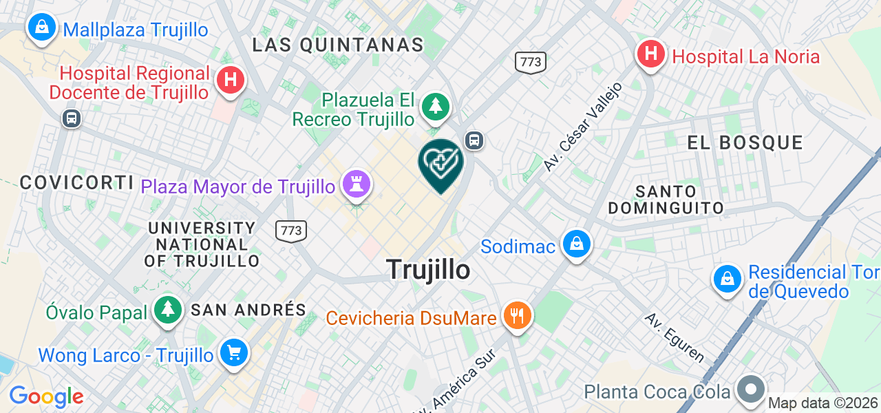 Mapa de Consultorio Medico