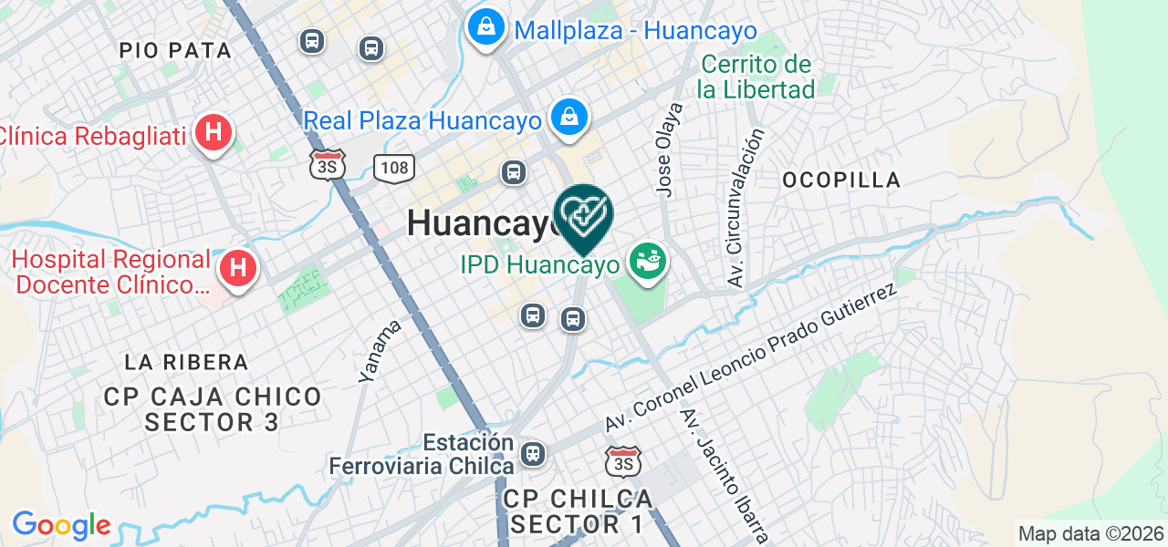 Mapa de Consultorio Dental Leo Dent