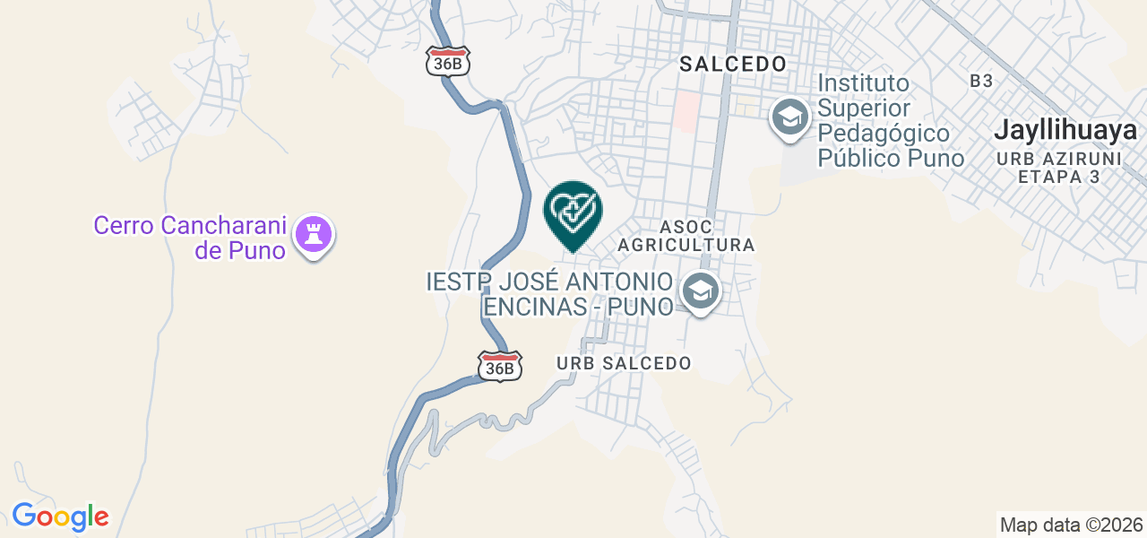 Mapa de Centro Odontologico