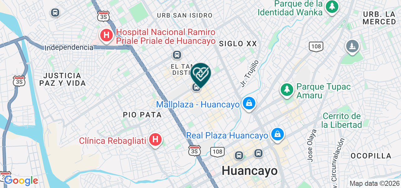 Mapa de Clinica Dental Imagen