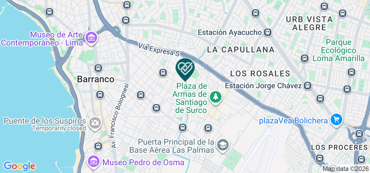 Mapa de Carpasalud S.A.C