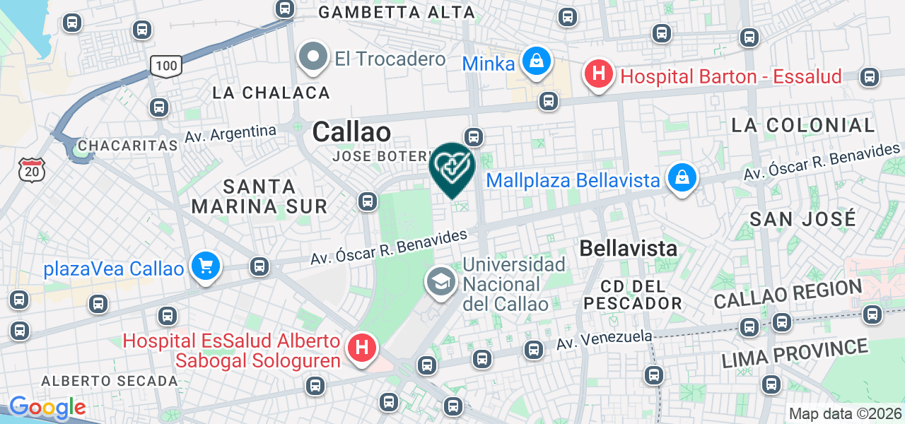Mapa de Consultorio Arthros