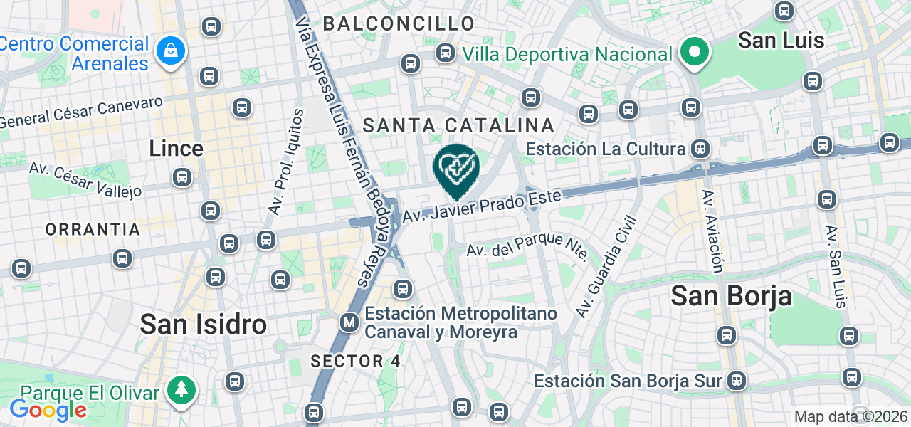 Mapa de Cutis Health S.A.C.