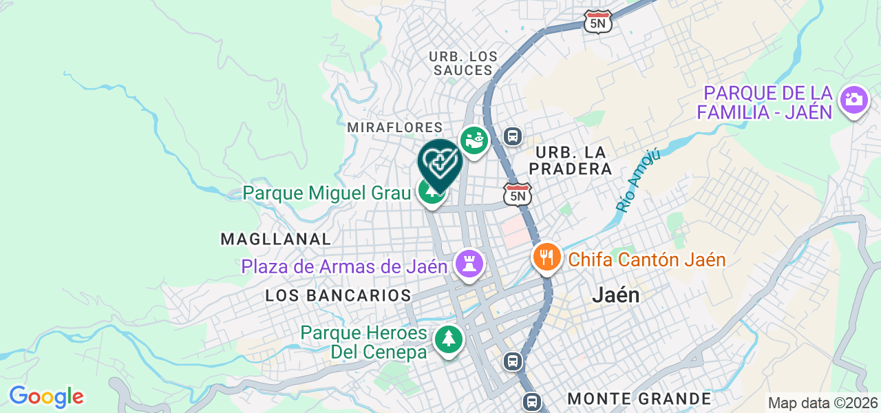 Mapa de Clinica San Fernando E.I.R.L