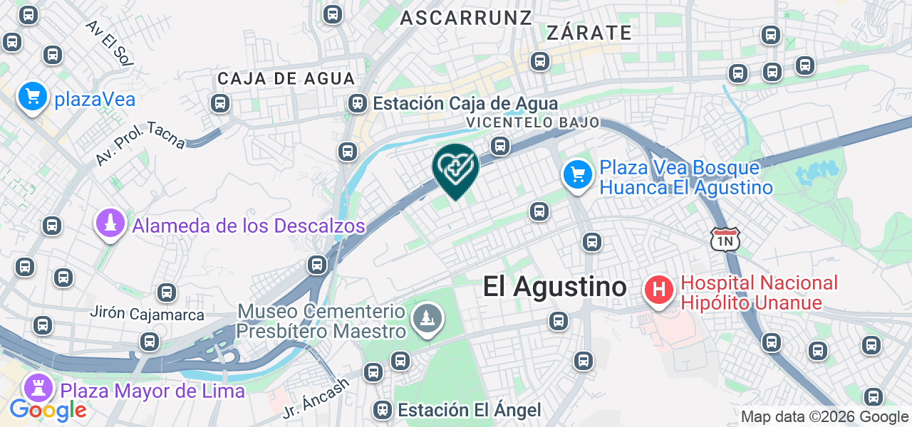 Mapa de Consultorio Medico Susy