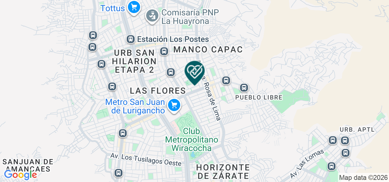 Mapa de Calderon Cordova Ingrily Jhakeline