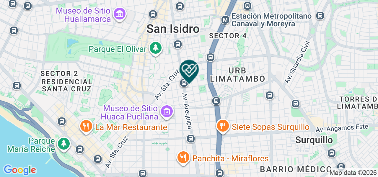 Mapa de Centro de Medicina del Ejercicio y Rehabilitacion SRL