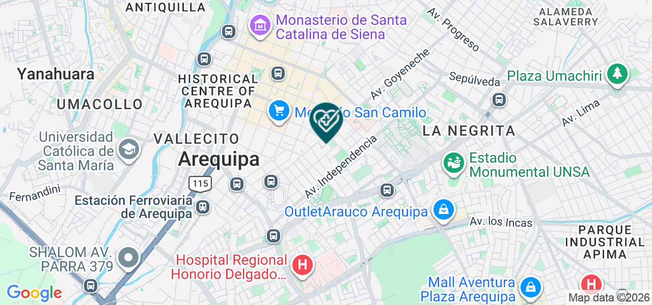 Mapa de Servicio Traslado de Paciente