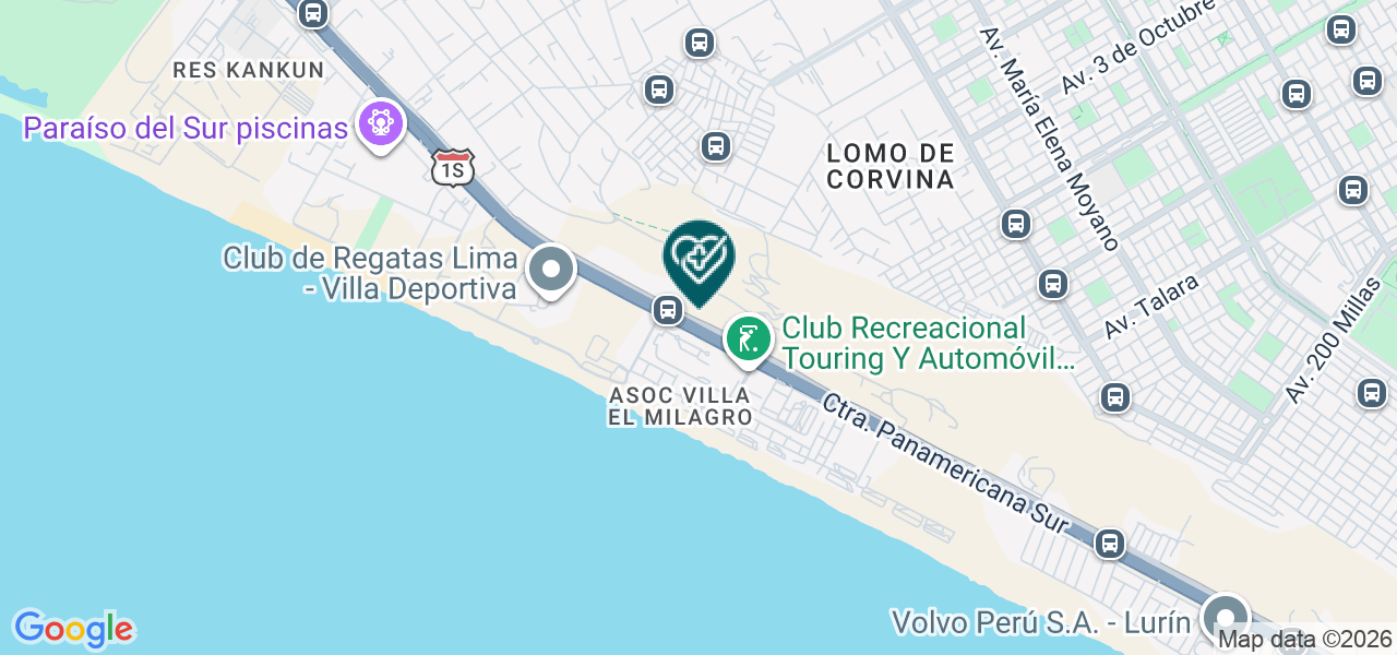 Mapa de Psicomedicos del Peru S.A