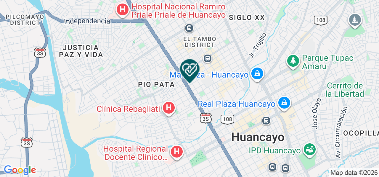 Mapa de Hard Dent Clinica Odontologica