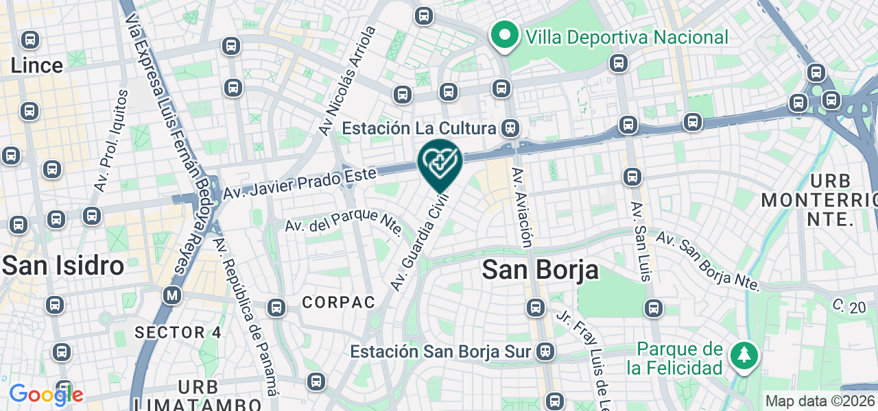 Mapa de Clinica Santa Lucia S.A.C.