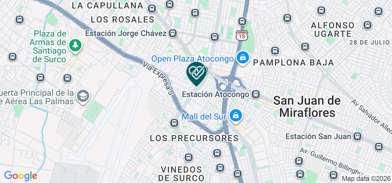 Mapa de Centro Dental Roman