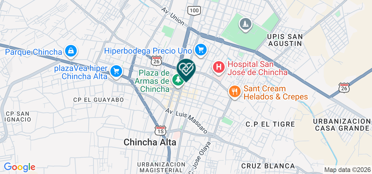 Mapa de Biolab E.I.R.L.