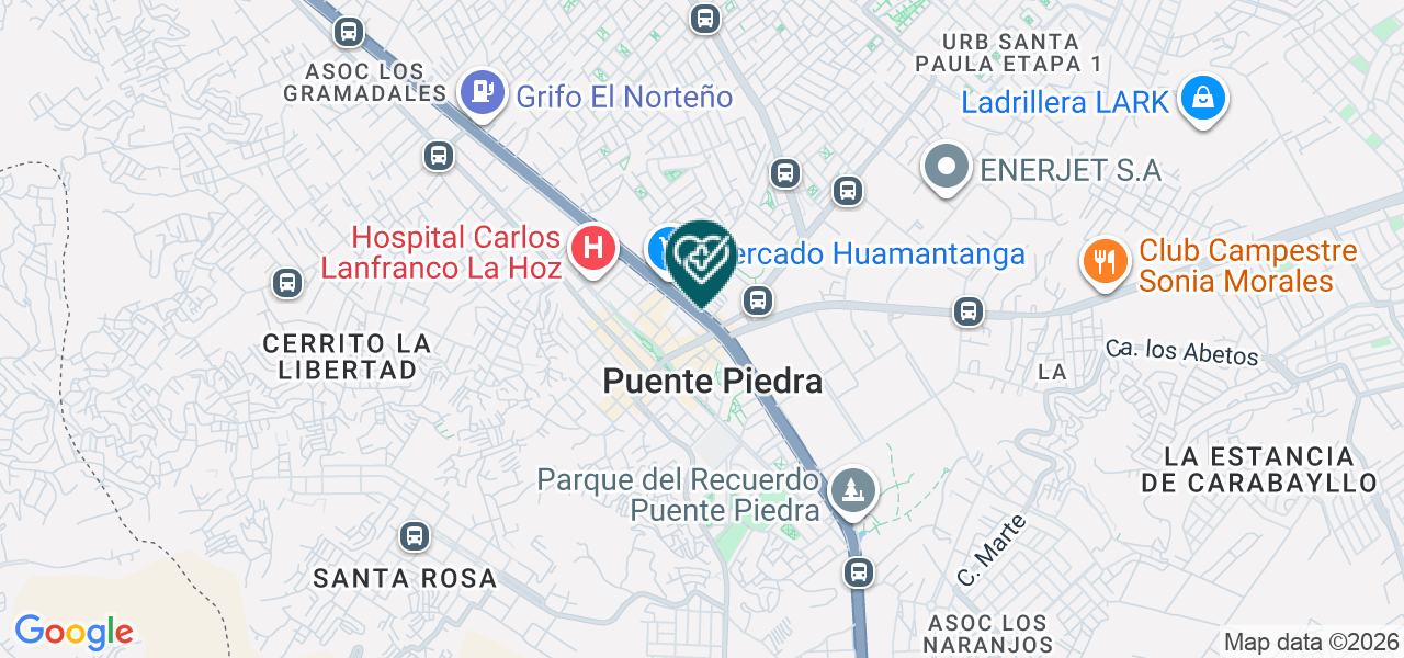 Mapa de Rocio del Pilar de la Cruz Castro de Pariona