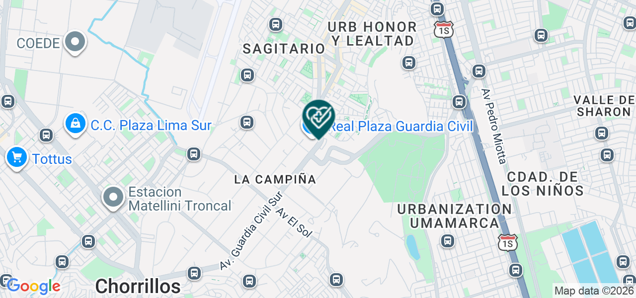 Mapa de Samiral Montesa SAC