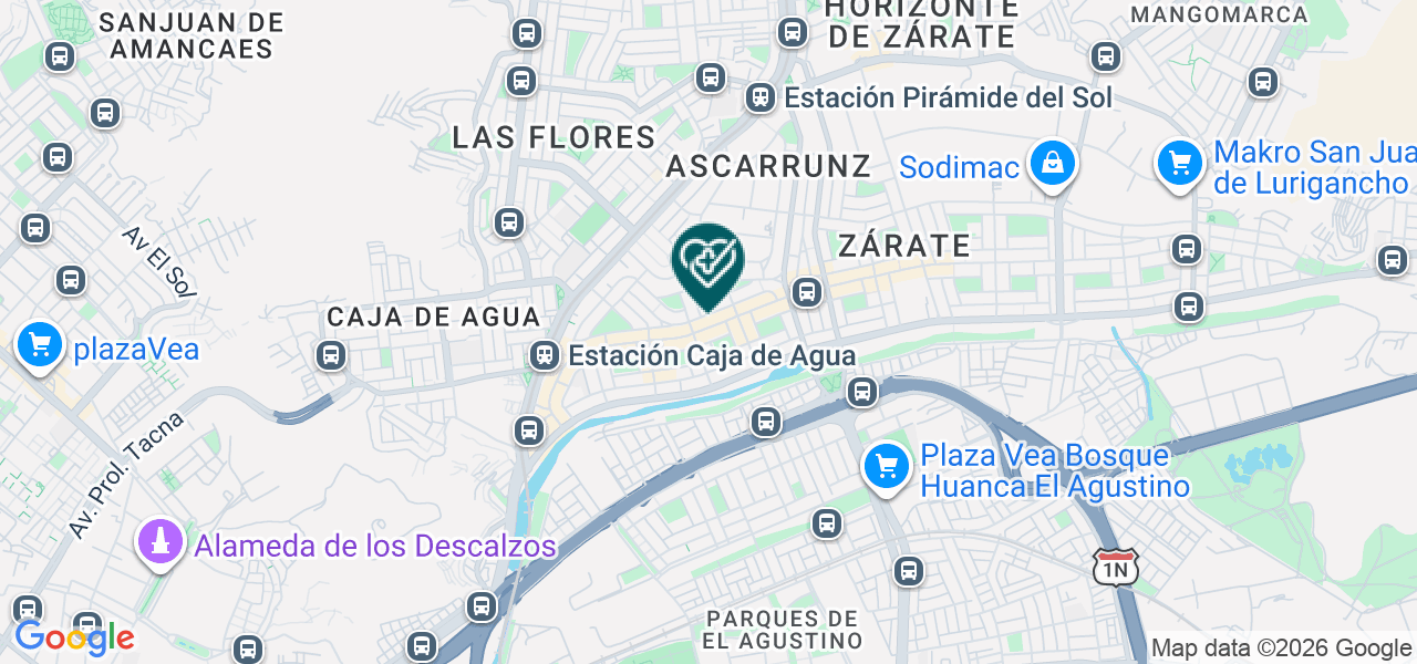 Mapa de Laboratorio Clinico Wepluss E.I.R.L.