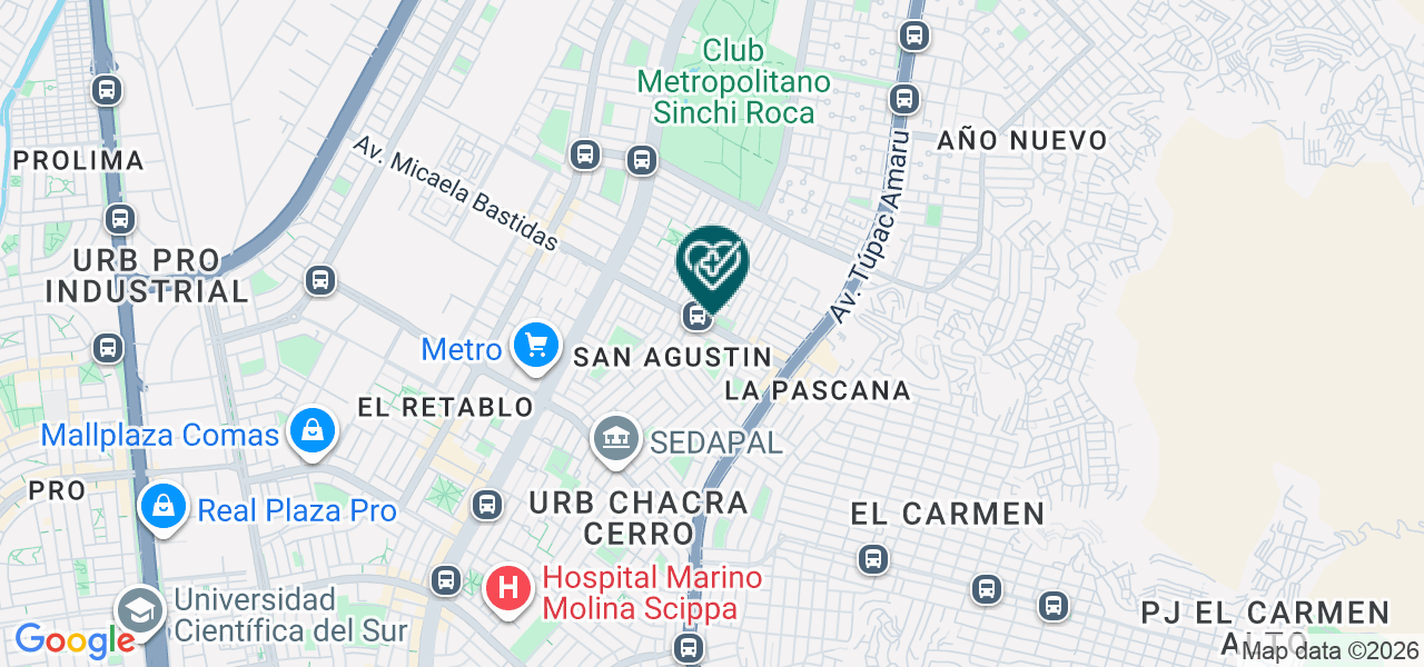 Mapa de Juan Carlos Loza Campos