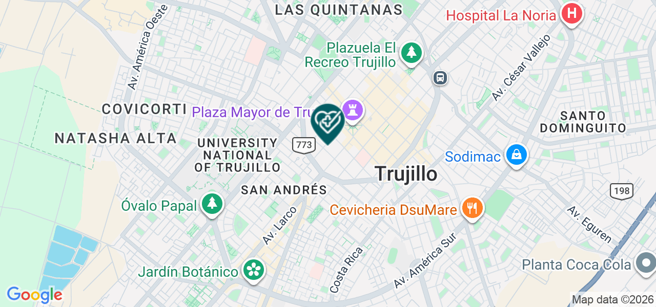 Mapa de Centro España E.I.R.L.