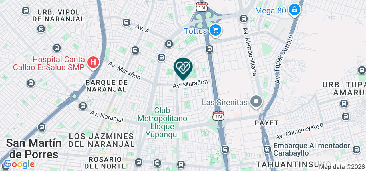 Mapa de Luis Alberto Diaz Vera